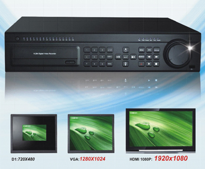 Security System<br>Professional Real Time D1 DVR KDVR-2800FD